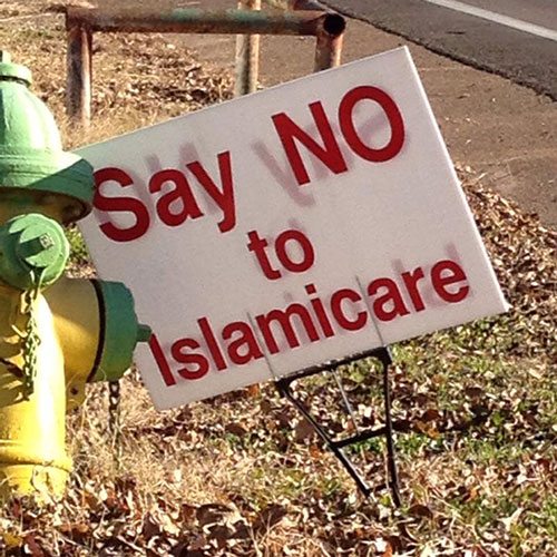 A sign on a Tennessee roadway